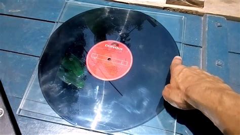 como desempenar um disco de vinil youtube