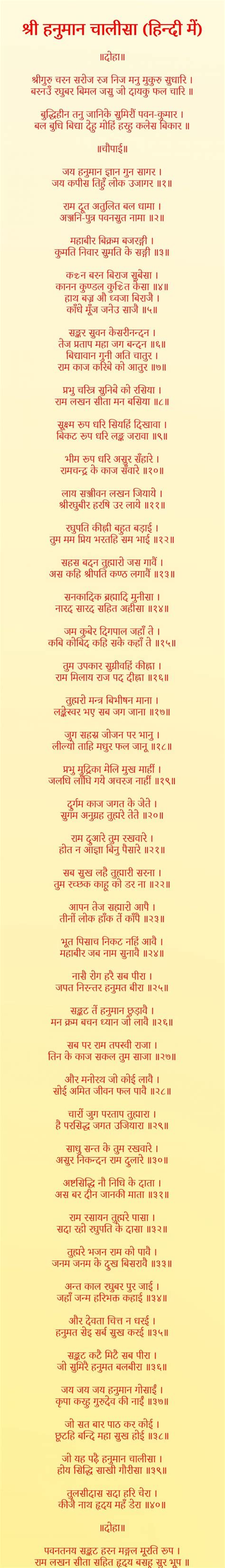 Hanuman Chalisa In Gujarati Printable