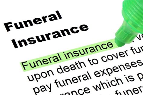 Funeral Insurance Highlighted Words And Phrases