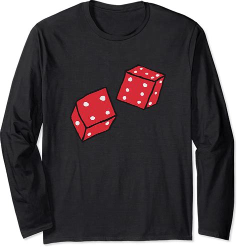 Rolling Dice Long Sleeve T Shirt Uk Clothing