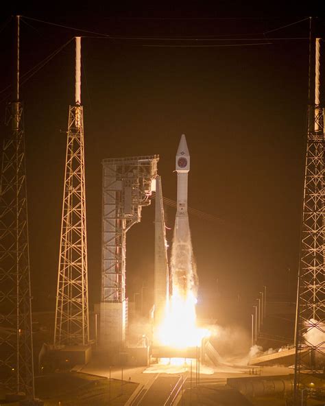 Atlas 5 Launch Rocket Delivers Missile Detecting Satellite Into Space