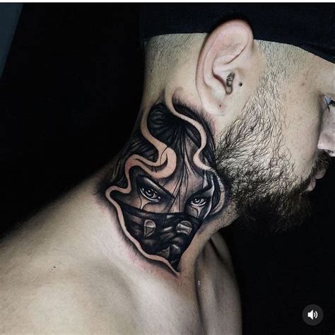 Pin de AC Music em Tatuaj pe gât em 2024 Tatuagem no pescoço