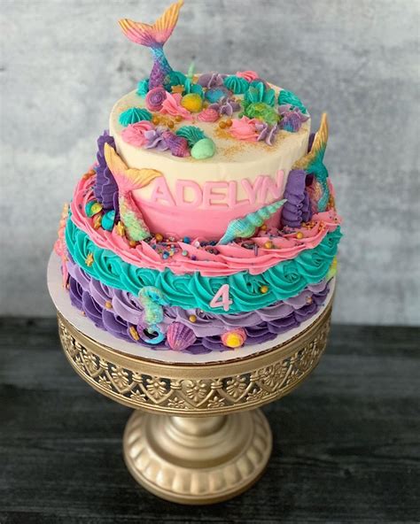 52 Mermaid Cakes Ideas You Are Sure To Love Mermaid Cakes Cake