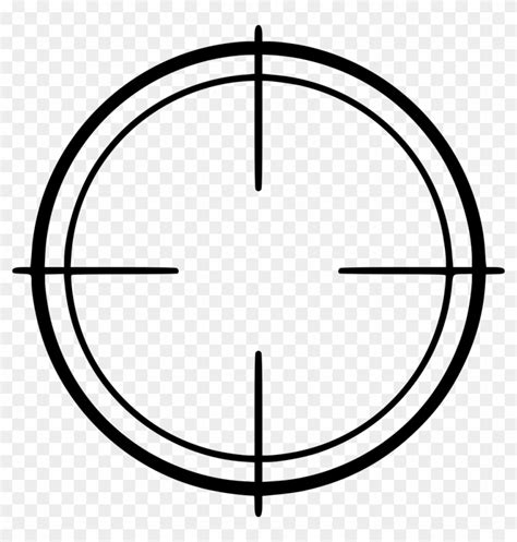 Crosshair Svg Icon Free Crosshair Png Free Transparent Png Clipart