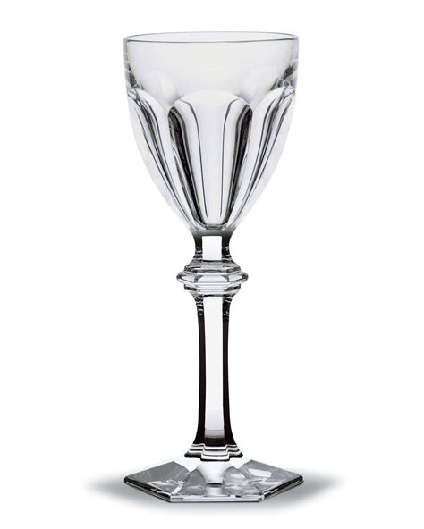 Tall Harcourt Red Wine Glass Baccarat Crystal Crystal Stemware