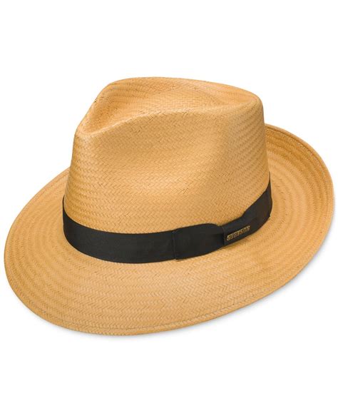 Add A Classic Accent To Your Look With This Straw Hat From Stetson A Timeless Piece Polished