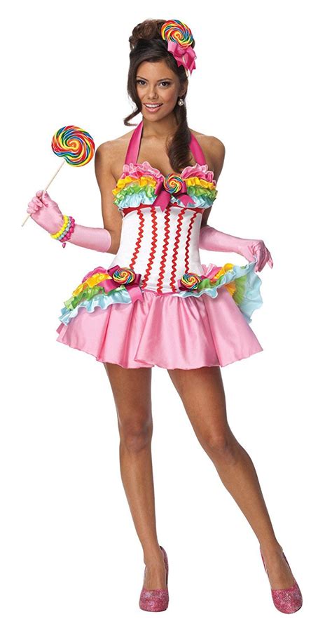 Secret Wishes Womens Lollipop Costume Multicolor Medium