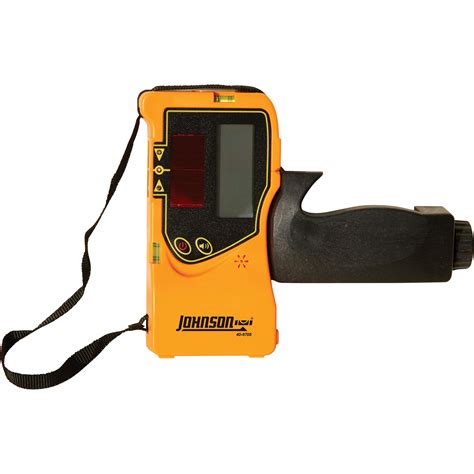 Johnson Level And Tool Pulse Laser Detector With Clamp Model 40 6780