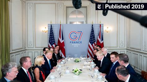 Johnson Walks Tightrope At G7 As Trump Pledges ‘very Big Trade Deal