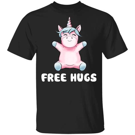free hugs unicorn shirt for girls best unicorn ts prideearth