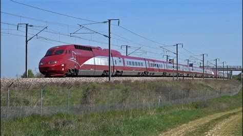 High Speed Trains Tgv Thalys Eurostar Youtube