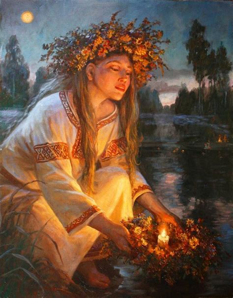 Image Result For Pagan Women Pagan Art Painting Ukrainian Art