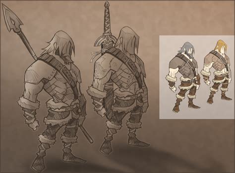 Viking Sketches By Aibryce On Deviantart