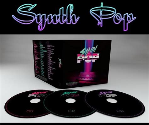 Various Artists Synth Pop 3cd 2015 80 S Synth Pop New Wave Electro