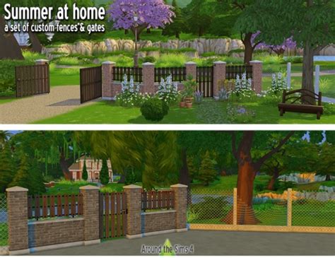 Sims 4 Fence Downloads Sims 4 Updates