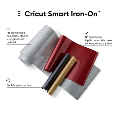 Cricut Smart Iron On Glitter 33x91cm Imprime Corta Y Pega