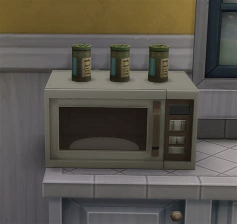 Slotted Items Microwaves By Ilex From Mod The Sims • Sims 4 Downloads