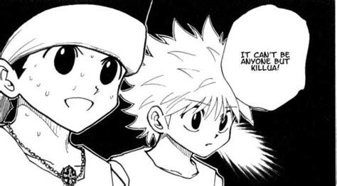 Gon Killua Manga Panels Hxh Pic Smidgen