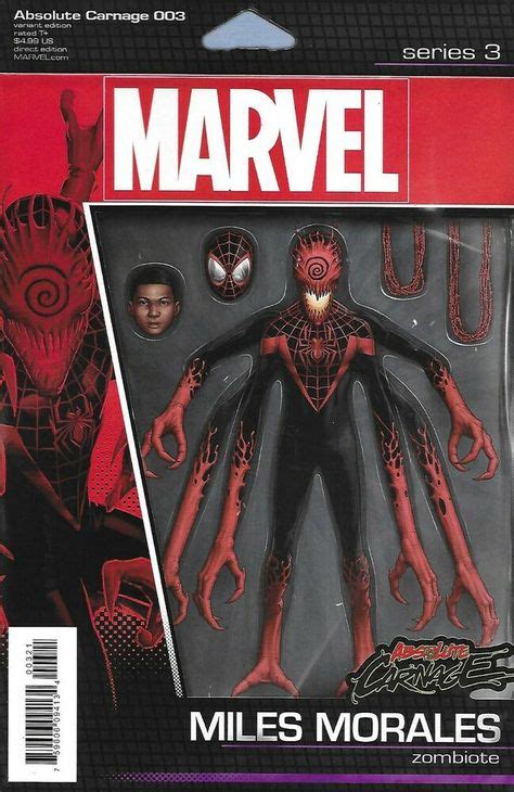 Absolute Carnage Comic Issue 3 Miles Morales Action Figure Variant