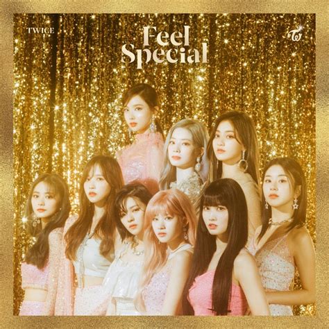 twice reveals glittery online album cover for feel special allkpop