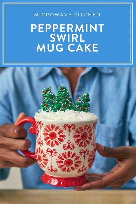 Enjoy it plain, add nutella, or stir in a · a single serve, chocolate chip cookie in a mug for those times when you are craving a warm gooey, freshly baked cookie, but don't want to bake an. How to Bake a Peppermint Swirl Mug Cake in the Microwave ...