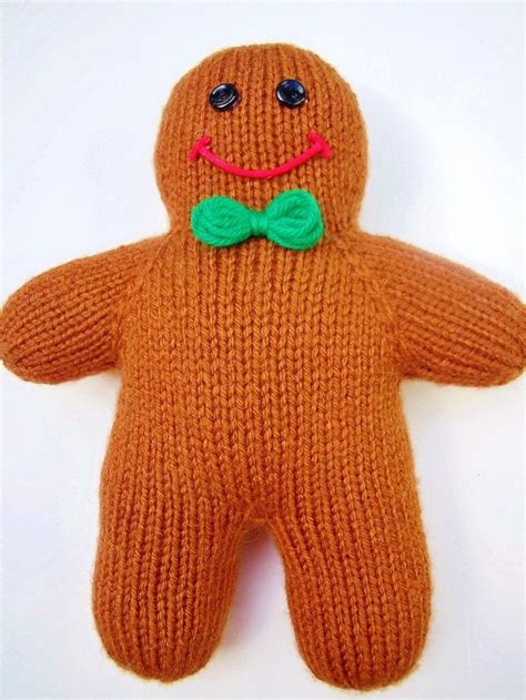 However, as with all gingerbread, the best bit comes at the end when you get to do the you can download the knitting pattern for these adorable gingerbread soft toys for free. A knitting pattern for a Gingerbread Man toy - customise ...