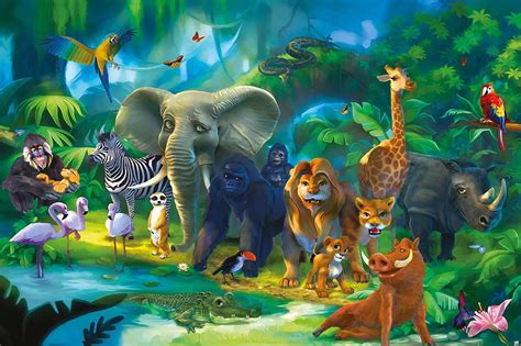 Jungle Safari Wallpapers Top Free Jungle Safari Backgrounds Wallpaperaccess