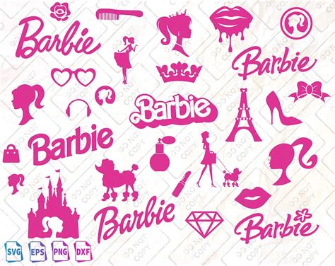 30 Barbie Svg Bundle Barbie Birthday Svg Barbie Svg File Etsy
