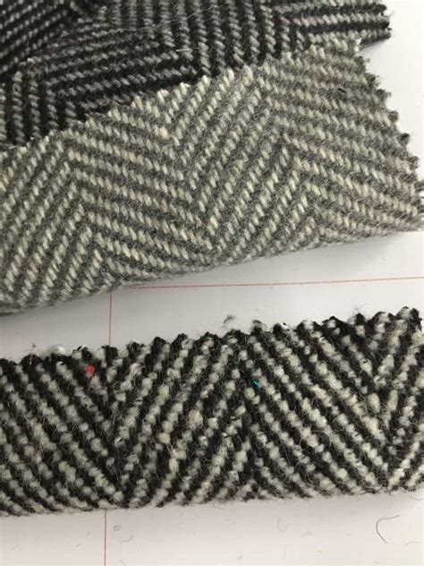Recycled Wool Fabric Wide Herringbone Serial Ready Goods Wool Fabrics