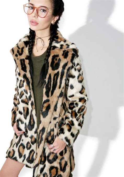 Purrfect Leopard Coat Leopard Coat Coat Leopard Print Coat