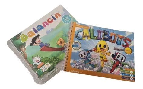 Libros Caligrafix Kit Playgroup Calibots Y Balancín Cuotas Sin Interés