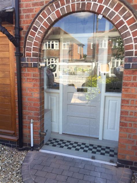 Porches create a fantastic first impression on your home. Glass Porch Doors in Leicester - a case study| FGC