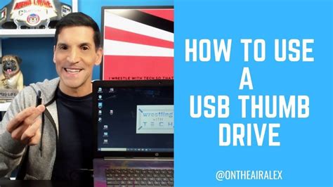 How To Use And Eject A Usb Key Thumb Drive Flash Drive On A Windows