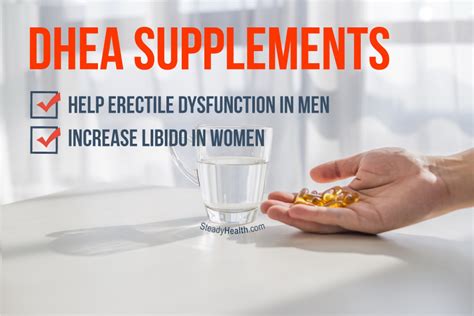 research dhea supplements proven to increase libido in women and help erectile dysfunction in