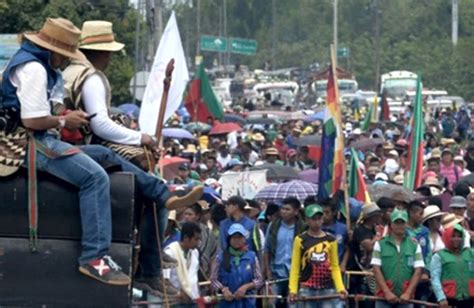 La Minga Indígena Se Moviliza Hacia Bogotá Diario Del Cesar