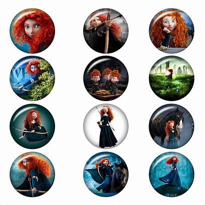 Glass Demo Brave Cartoon 12mm Findings Cabochon