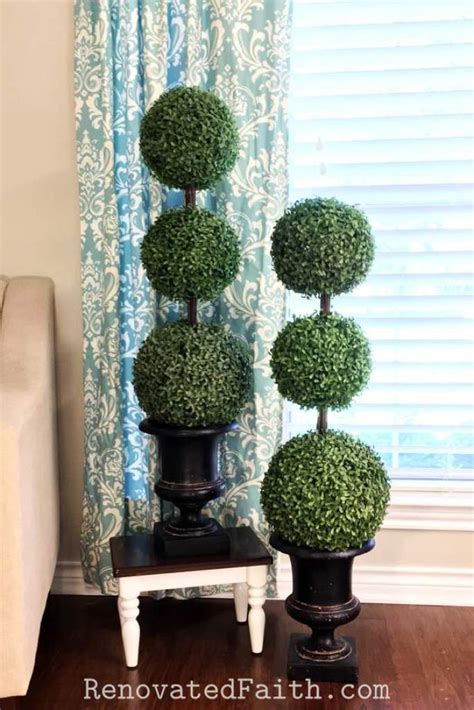 How To Make Topiary Trees Out Of Boxwood Balls Perfect For Any Season