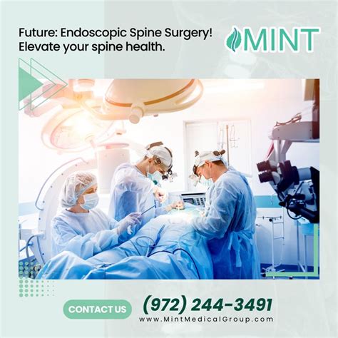 Endoscopic Spine Surgery A Revolution In Plano TX Smaller Incisions