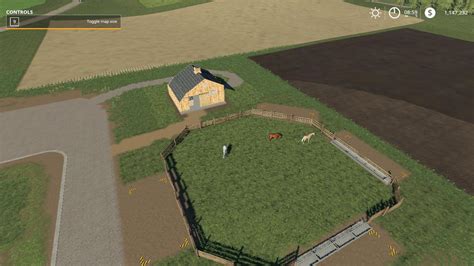 Fs19 Small Horse Barn And Paddock Beta Farming Simulator 2022 Mod Ls