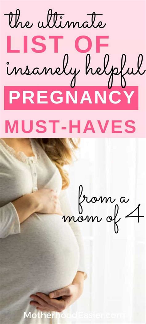 27 Pregnancy Must Haves Motherhood Easier