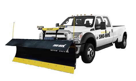 Ford F 350 Snow Plow Gives So Many Options Sno Way Intl