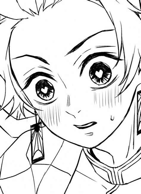 pin  ashira chan  tanjiro anime crying kawaii art anime drawings