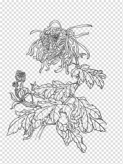 Manual Of The Mustard Seed Garden U Du Cfu B Gongbi Chinese Painting Chrysanthemum