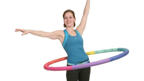 Weighted Hula Hoop For Exercise And Fitness Exercise