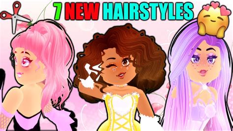 New Hairstyles In Royale High I Roblox Royale High Youtube