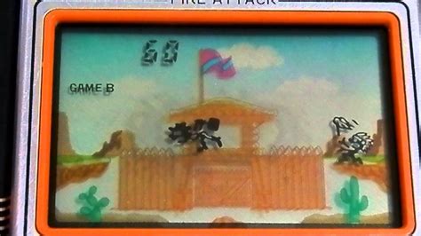 12511 Nintendo Game And Watch Fire Attack Id 29 1982 Youtube