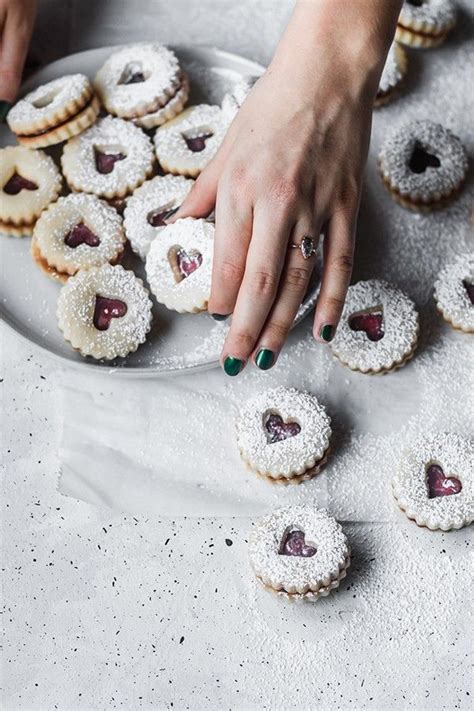 Shortbread Linzer Cookies With Raspberry Jam Serendipity By Sara Lynn