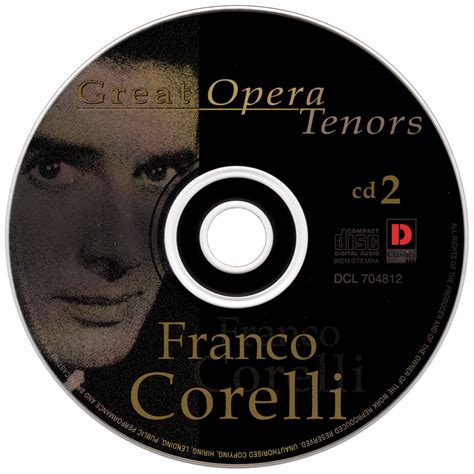 Chia Sẻ âm Nhạc Dcl Great Opera Tenors Franco Corelli Nrg