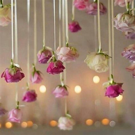 Ceiling hanging decor at wayfair we want to make sure you find the best home goods when. Trend alert: Hanging flowers give your wedding a magical ...