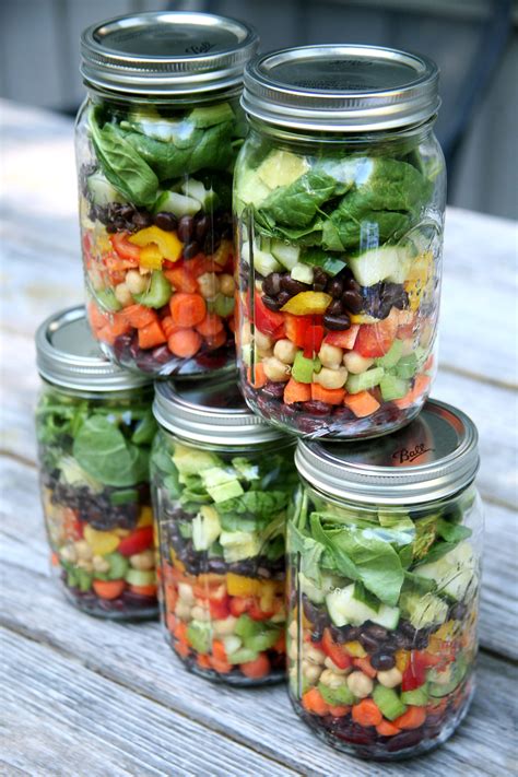 High Protein Mason Jar Salads Popsugar Fitness Uk